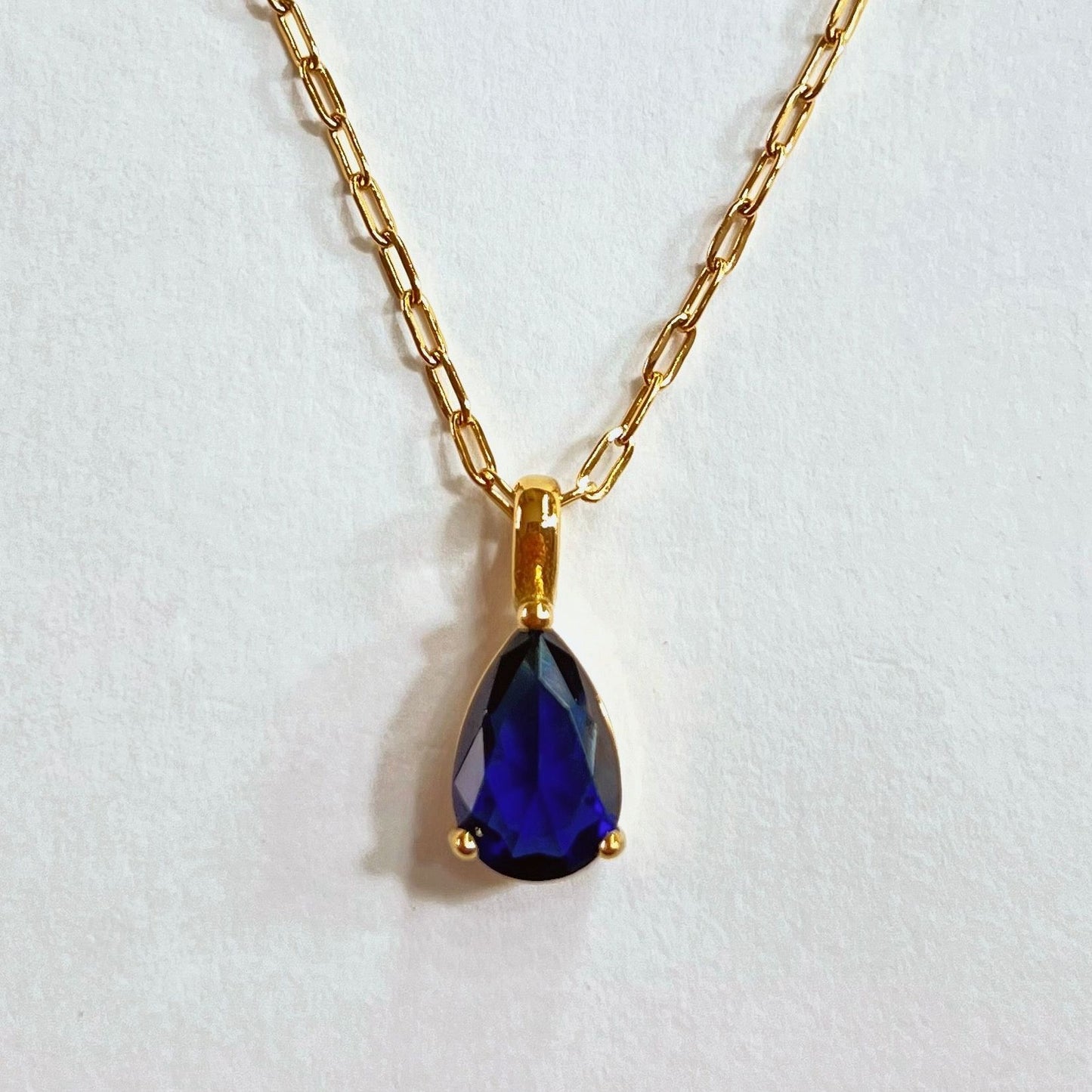 18K Gold Birthstone Necklaces